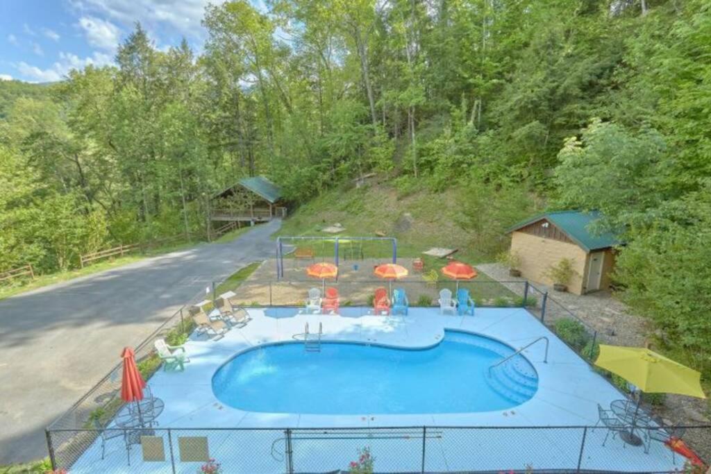 Mountain View 5 Bdrm Gatlinburg Cabin Near Downtown Arts Dış mekan fotoğraf