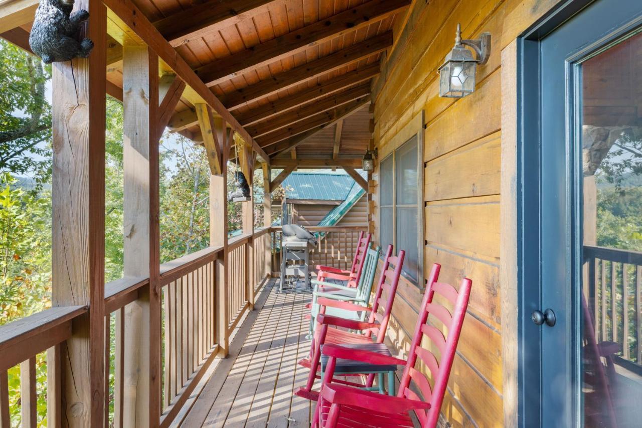 Mountain View 5 Bdrm Gatlinburg Cabin Near Downtown Arts Dış mekan fotoğraf